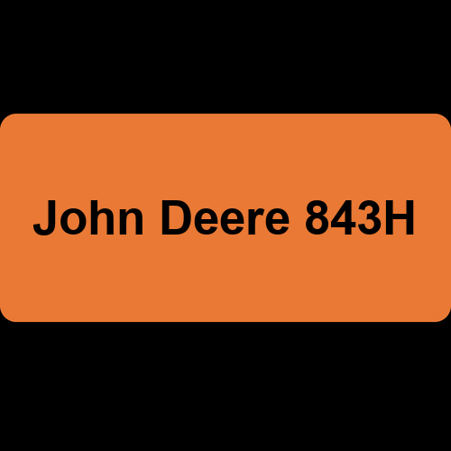 John Deere 843H